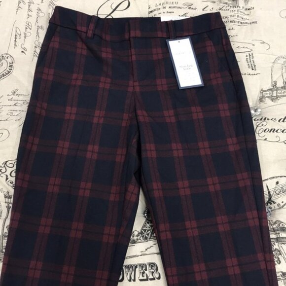 Charter Club Petite Plaid Ankle-Length Pants - Picture 4 of 8